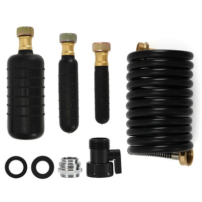 #ad 3 PCS Drain Bladder Kit w 10 ft Retractable Hose Hose Shut off Valve amp; Multi ... $41.69