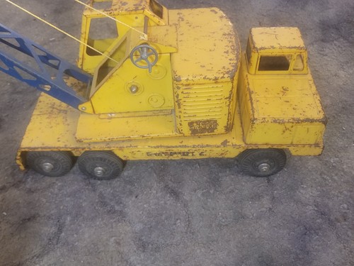 RARE Vintage Michigan Crane Boom Tonka Toy Truck - Picture 2 of 9