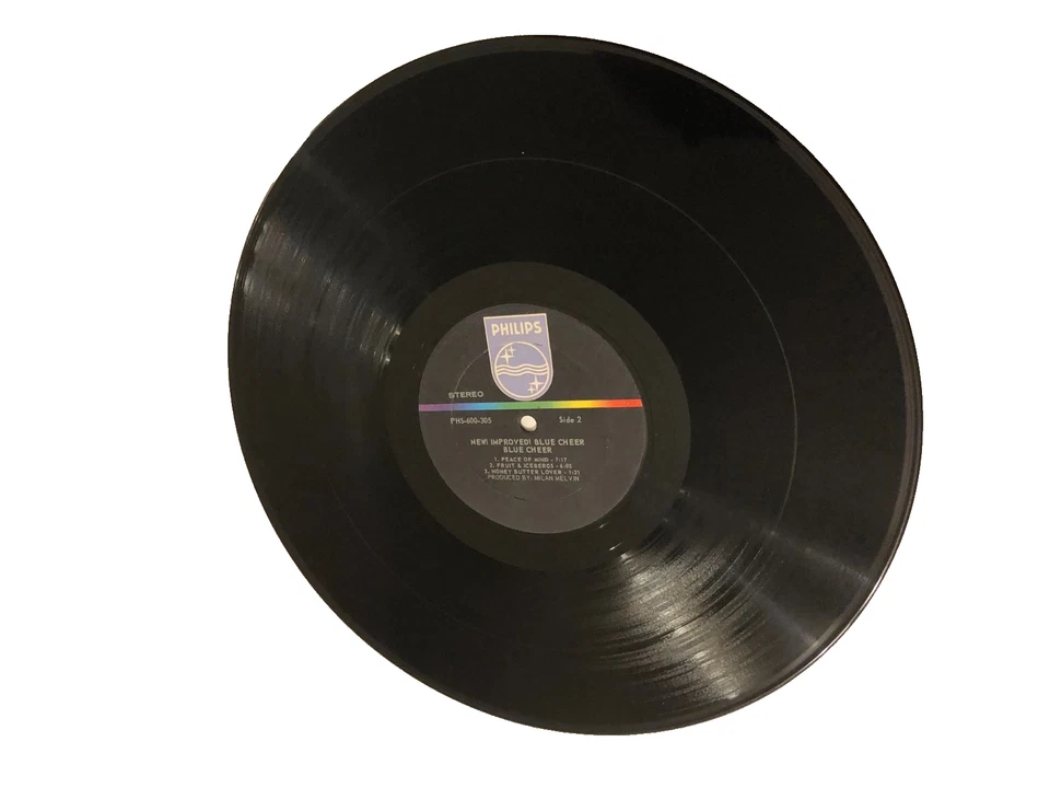 Blue Cheer New Improved PHS600-305 Stereo Philips Records Vintage 1969 Vinyl NM - Image 3 of 4