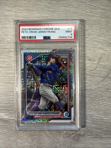 Pete Crow-Armstrong 2024 Bowman Chrome Pete Crow-Armstrong #45 Refractor