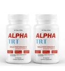 (2 Pack) Alpha TRT Pills for Men Advanced Formula Vitamin Supplement 60 Capsules