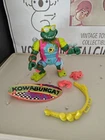 Vintage TMNT Ninja Turtles Figure Mike The Sewer Surfer 1990 COMPLETE