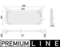 Mahle LadeluftküHler LLK KüHler FüR Opel Zafira Tourer C 1.6 Cascada