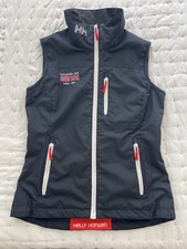 Helly Hansen Hadfields Women's Full Zip Black Vest Navy M Lightweight
