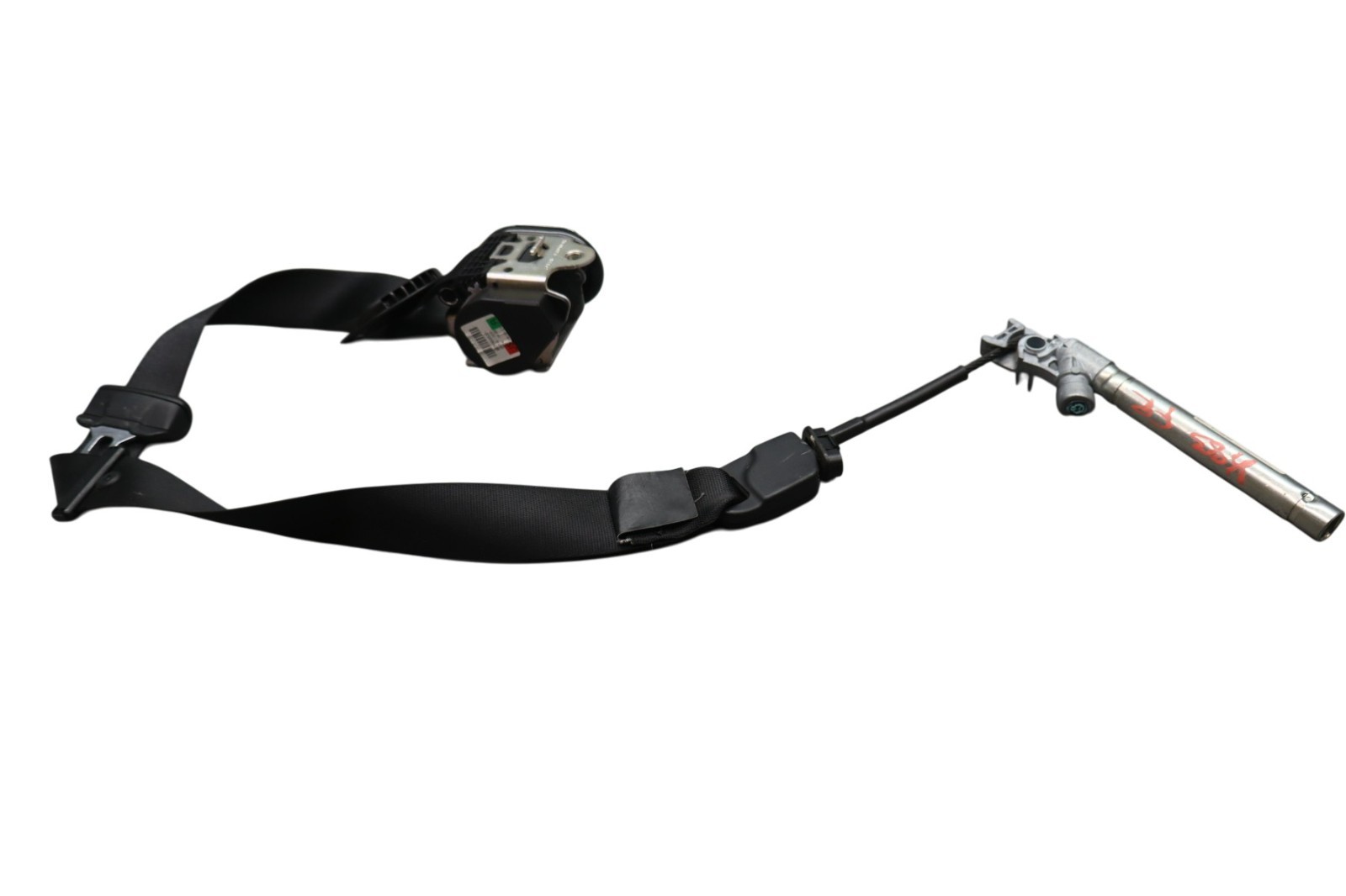 14-22 Maserati Ghibli Front Right Passenger Side Seatbelt Retractor Black Oem