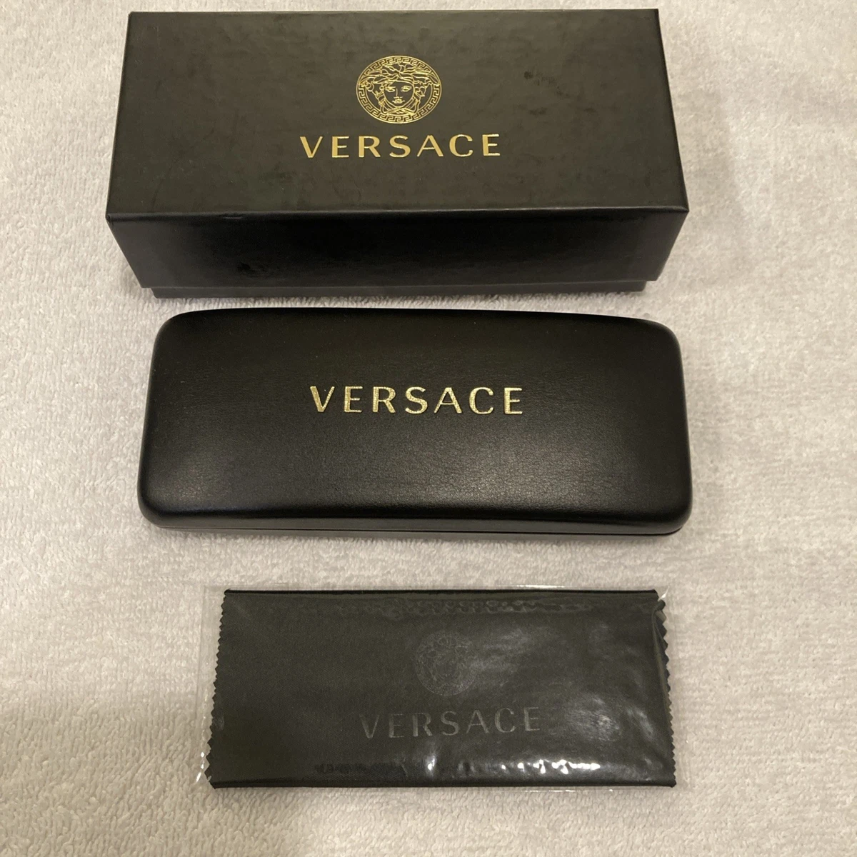 NEW! Versace Authentic 5 black hard shell cases Versace iPhone 12 Pro Medusa Head Black Phone Case 100  main image 2