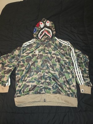 Bathing Ape x Adidas Jacket Size L Men's