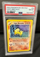 Pokemon 2002 Neo Destiny 1st Edition LIGHT NINETALES  50/105 -  PSA 8 NM-MT on eBay