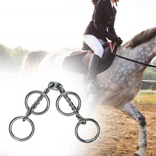 Horse Bit Equestrian Supplies Sturdy Professional Metal Lightweight Stainless