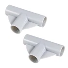 2Pcs Baby Playpen Parts T-Shaped Joints, 3-Way Baby Playpen Replacement Parts T