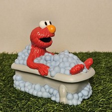 Elmo Bubbles Sesame Street Kid Safety Faucet Spout Cover Water Bath Tub 2007