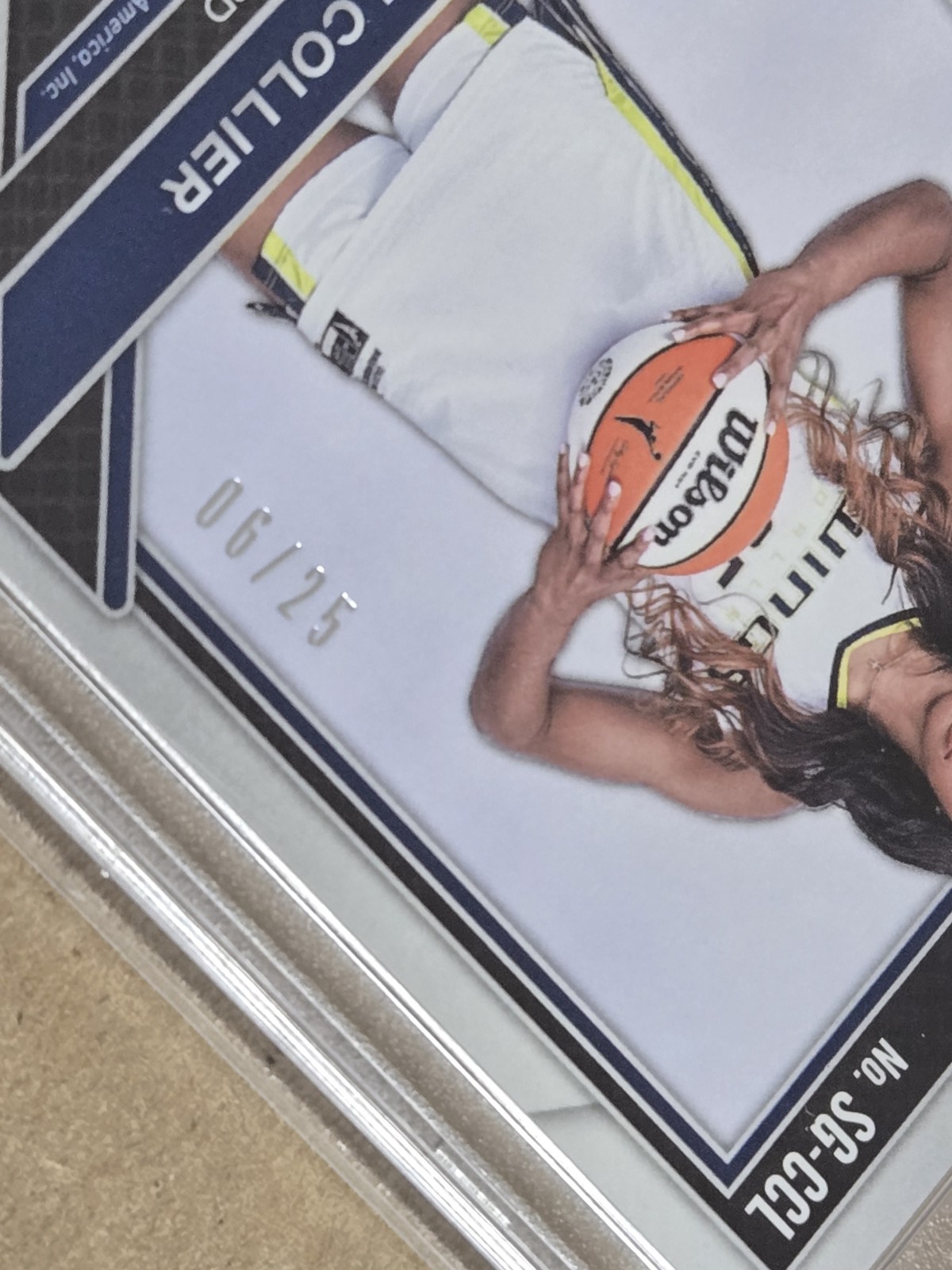2021 Prizm WNBA Charli Collier Autograph Auto RC MOJO #/25 PSA 9 Mint 🔥  view 3