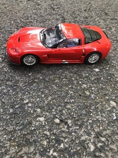 Carrera 2006 Chevrolet Red Corvette C6R slot car