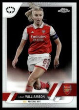 Leah Williamson 2022-23 Topps Chrome UEFA Women's C/L #6 Arsenal W.F.C.