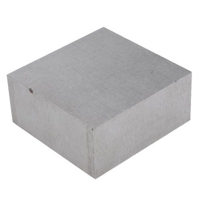 Massiver Metall Bankblock Juwelier Amboss flach eckig