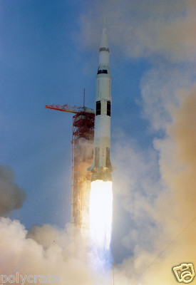 Nasa Foto Apollo 13 Mondrakete Saturn V Beim Start