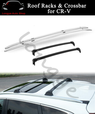 Barres De Toit Pour Honda CR-V (2017–2022) – En Aluminium Gris, Support Jusqu'à 75 Kg – Idéal Pour Coffre, Vélos, Skis