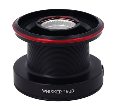 DAIWA Ersatzspulen für Whisker 25 QD Angelrollen, 25 QD, Frontbremse, 19930-025