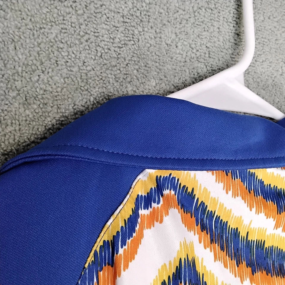 Monterey клуб сухой качели женщин Майка размер S оранжевый синие полоски без рукавов - Изображение 2 из 4