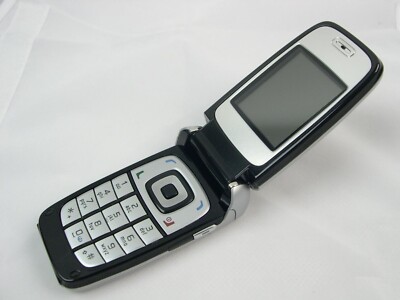 携帯電話本体 NOKIA6101 Original Nokia 6101 FM radio CAMERA 2G GSM Flip Mobile Phone 1.8