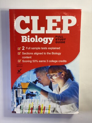 CLEP Biology 2017 Study Guide By Jeffrey Sack
