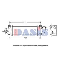 LadeluftküHler FüR Ford Focus II Turnier Da_ HCP DP 097008N