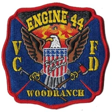 Ventura, CA Station 44 Woodranch  Blue Simi Valley  NEW   Fire Patch