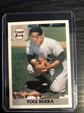 1992 FRONT ROW BASEBALL ALL-TIME GREAT SERIES YOGI BERRA #1 PROMO - NY YANKEES