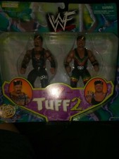 Kama Mustafa D'Lo Brown - 2 Tuff 2 - WWF Jakks Bone Crunching BCA Figure Nation