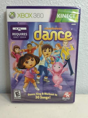 * Nickelodeon Dance (Microsoft Xbox 360, 2011) Brand New NIB Factory Sealed