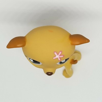 Figurine Littlest Pet Shop - Chien Marron (Puffy/Pero) - Occasion