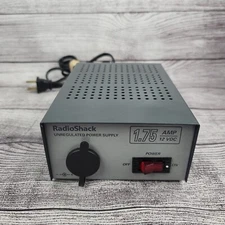 Radioshack Unregulated Power Supply 1.75 Amp 12 VDC (Model 22-502A)