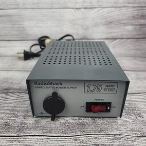 Radioshack Unregulated Power Supply 1.75 Amp 12 VDC (Model 22-502A)
