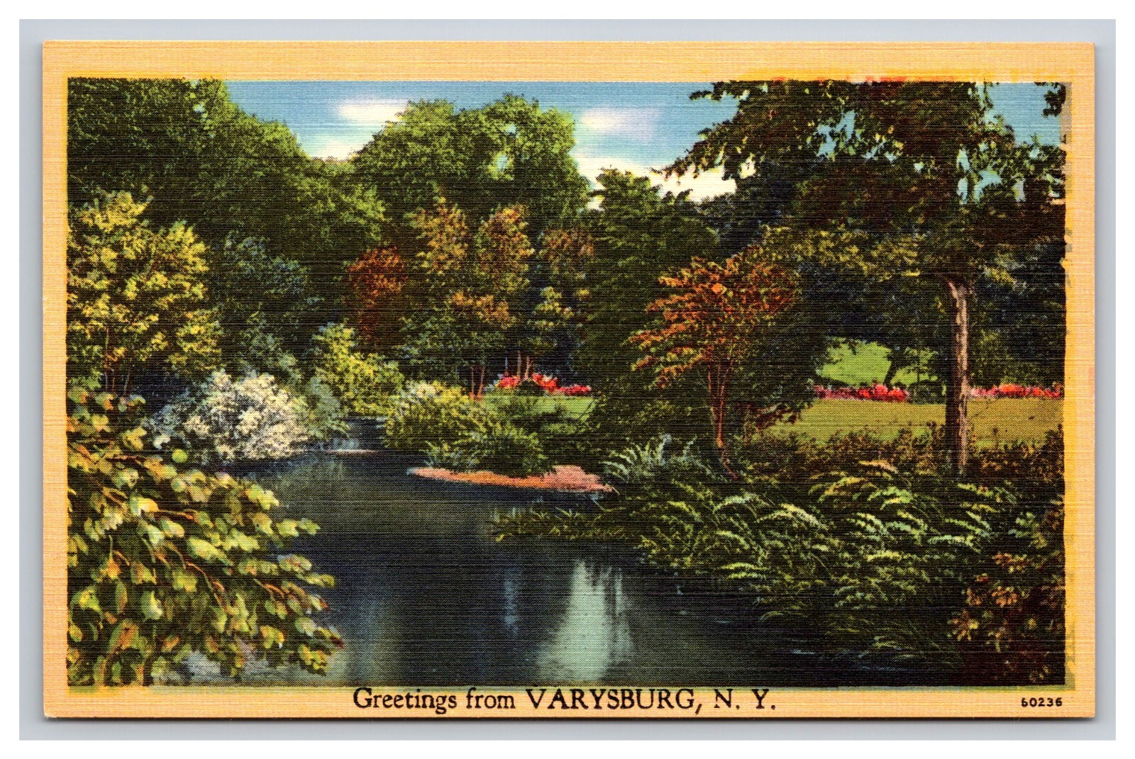 Greetings From Varysburg New York NY Postcard eBay