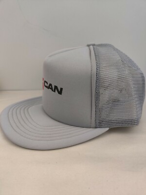 Vintage Tech Can Trucker Hat Snapback Cap NOS NWOT NEW VTG | eBay