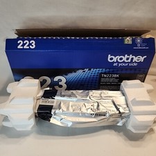 NEW GENUINE - BROTHER TN223BK BLACK TONER CARTRIDGE - TN-223BK - SEALED BAG