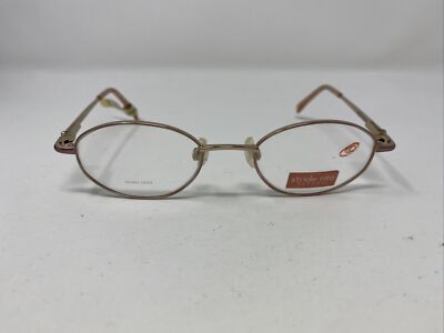 STRIDE RITE Eyeglasses Frames ST-22 45-18-115 Gold/Pink Full Rim KX63