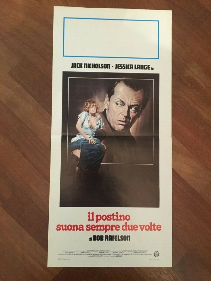 Locandina di Il postino suona sempre due volte (1981)