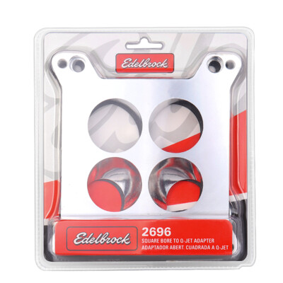 #ad Carburetor Adapter 2696 for Edelbrock Four Hole Square to Spread Bore 0.850quot; $31.24