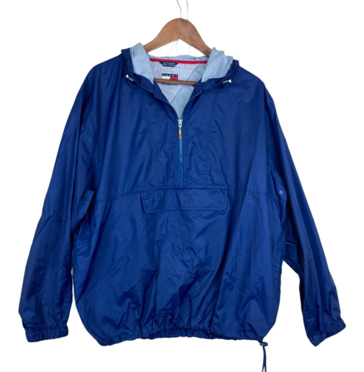 Quarter Zip Hilfiger Wind Breaker Vintage Tommy Hilfiger