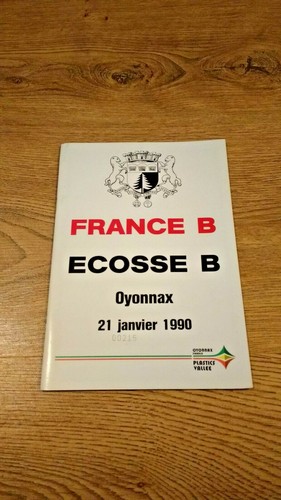 France v Scotland Rugby Union Programmes 1959 - 2015 - Picture 25 of 40