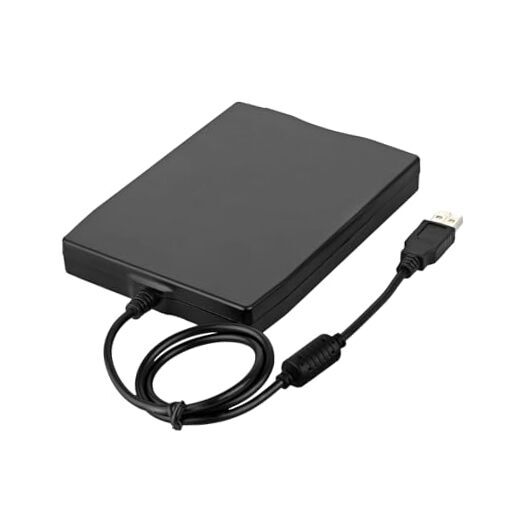 Floppy Disk Reader, 3.5 inch USB External Floppy Drive for PC/Laptop and-image