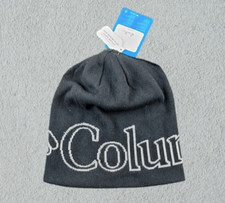 NWT Columbia Beanie Black Outdoor Sport Winter Ski Snow Cap Hat Recycled Bottles