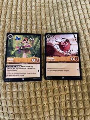 lorcana first chapter valuable cards Lorcana - The First Chapter main image 0
