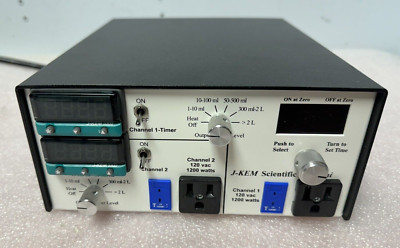 J-Kem Gemini Dual Temperature Controller with USB to Computer Port, T-Type. New!