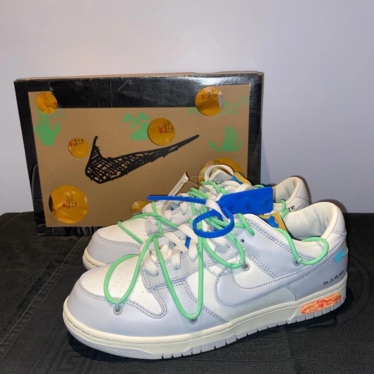 knmen149-0350 OFF-WHITE×DUNK Low Nike Off-White x Dunk Low Lot 44 of 50 for Sale | Authenticity