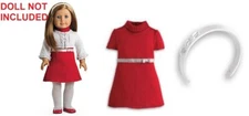 AUTHENTIC MY AMERICAN GIRL 2010 RUBY & RIBBON OUTFIT FOR 18" DOLL (1042)
