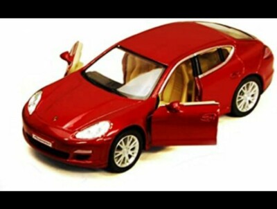 Porsche Panamera S Kinsmart, Skala:1:40, Metall-Kunststoff Mit Rückziehmotor 