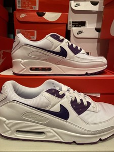 air max 90 purple black white
