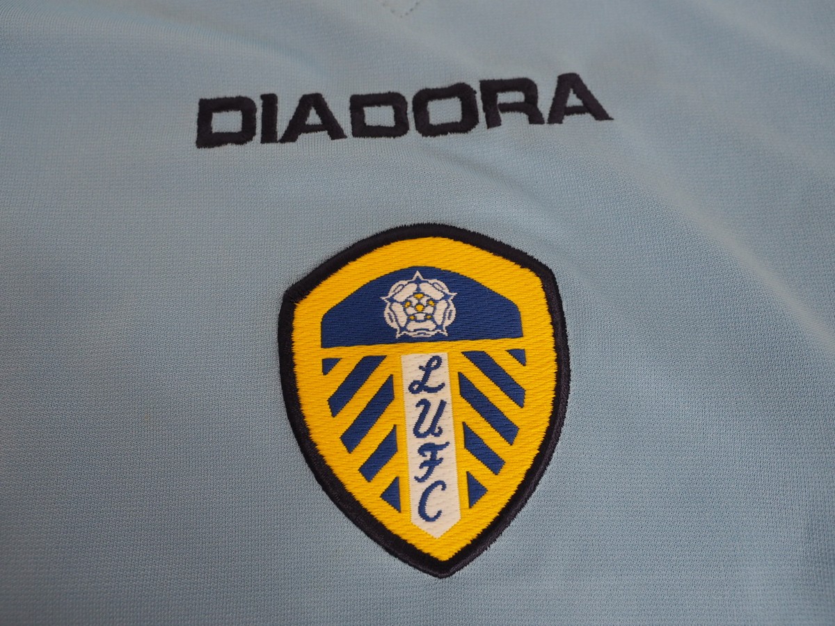 2004-2005 Leeds United LUFC Jersey Shirt Away Whyte And Mackay